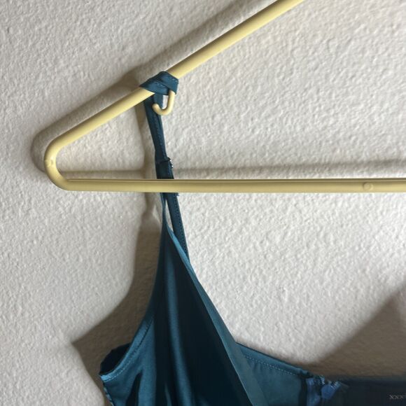 Xxxiticat Green Midi Dress Sexy Spaghetti Strap Size Medium - Picture 7 of 14